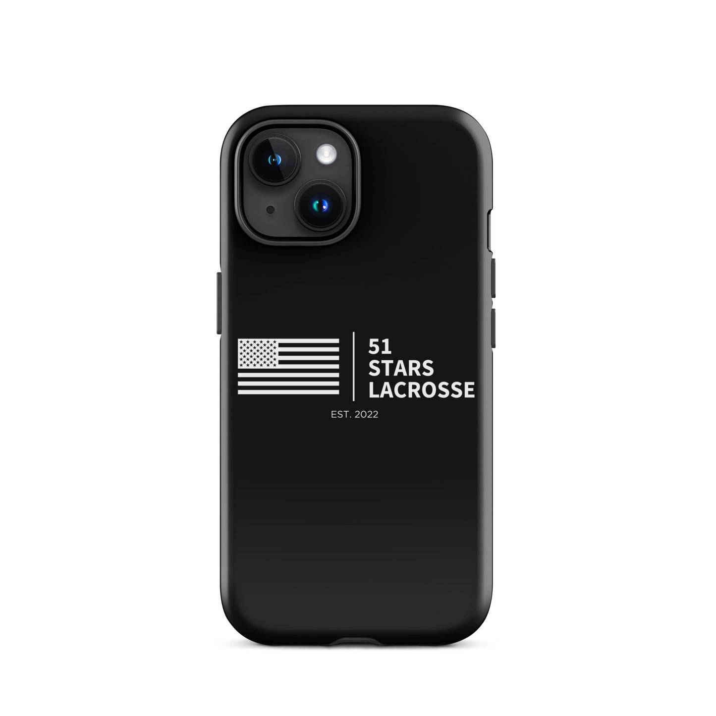51 Stars Lacrosse Corner iPhone Case