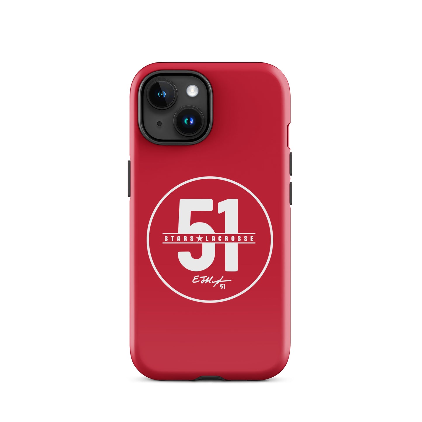 51 Stars Lacrosse Corner iPhone Case