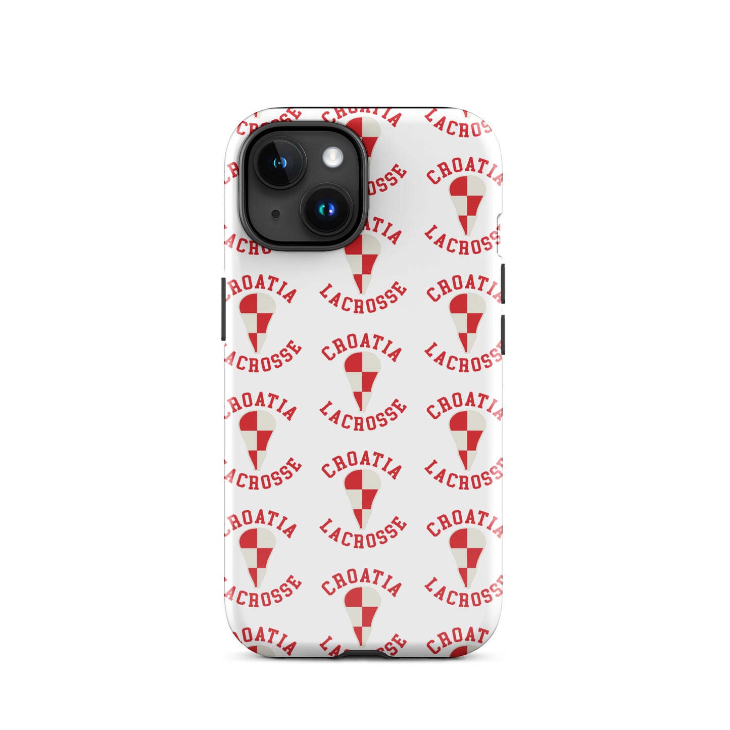 Croatia Lacrosse iPhone Case