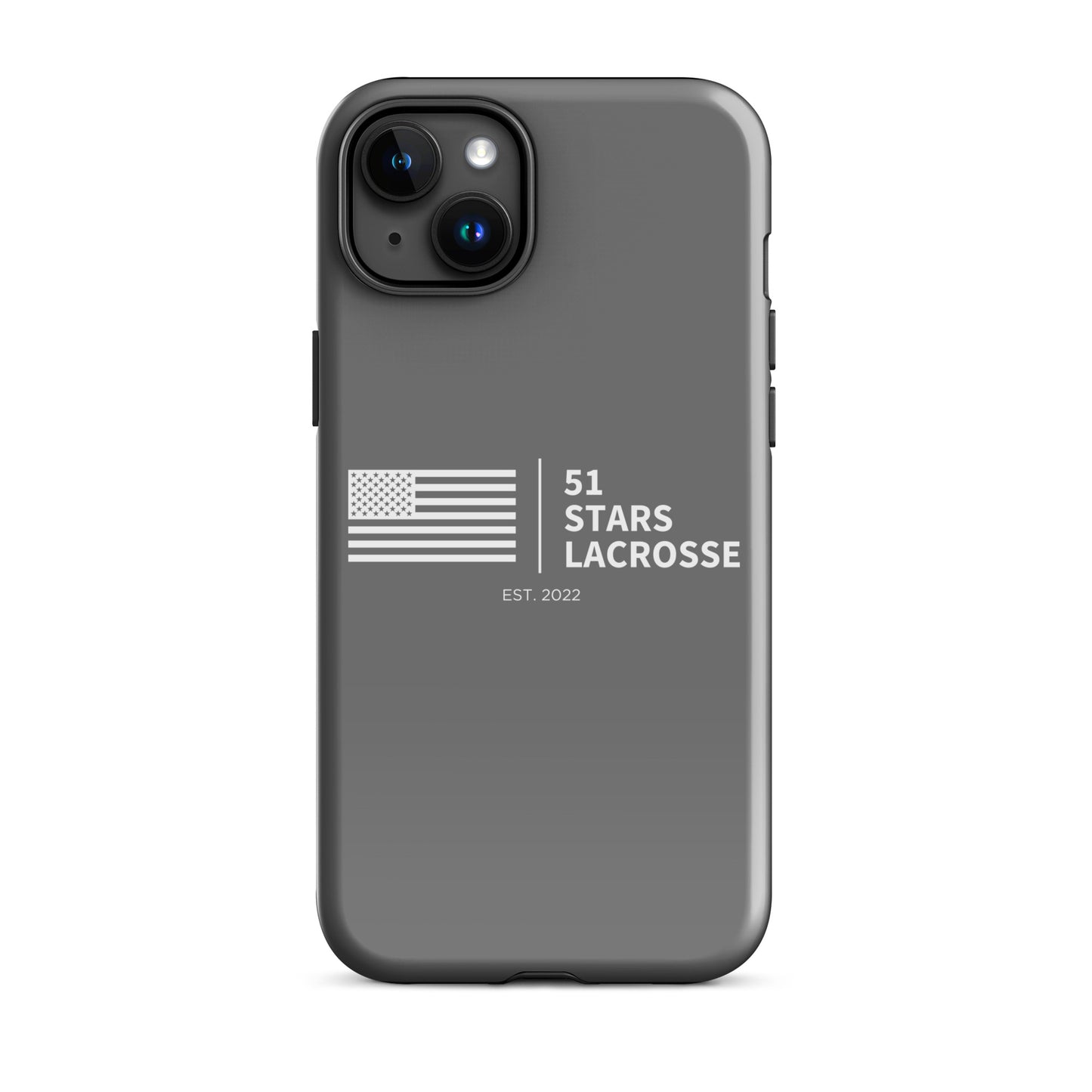 51 Stars Lacrosse Corner iPhone Case