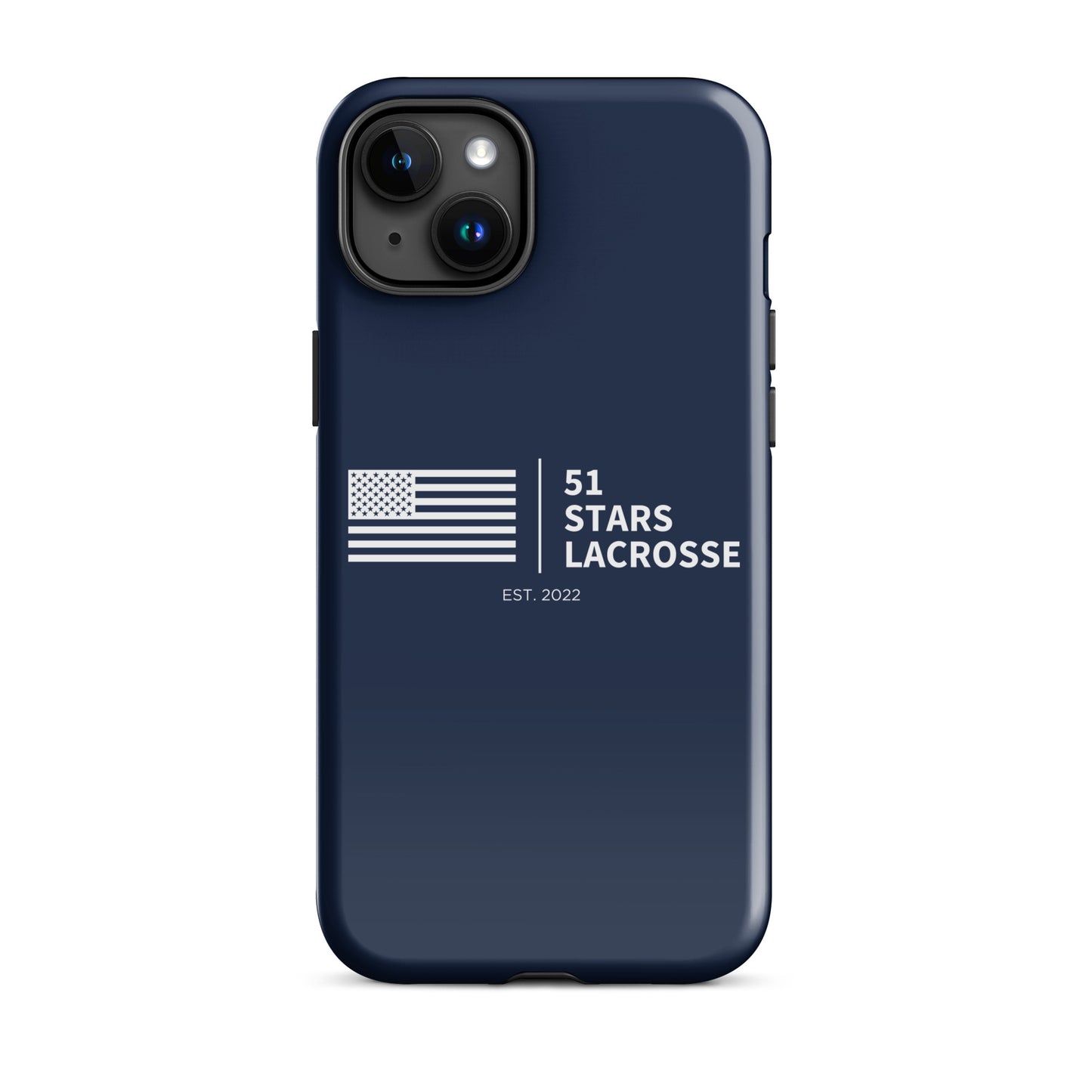 51 Stars Lacrosse Corner iPhone Case