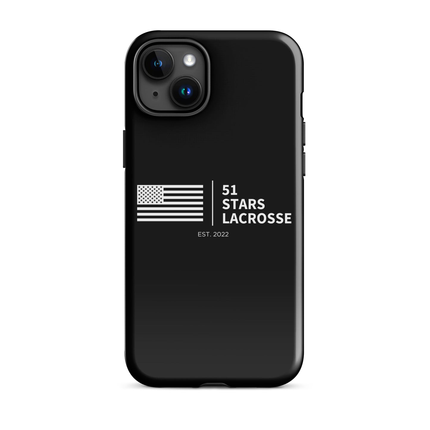 51 Stars Lacrosse Corner iPhone Case