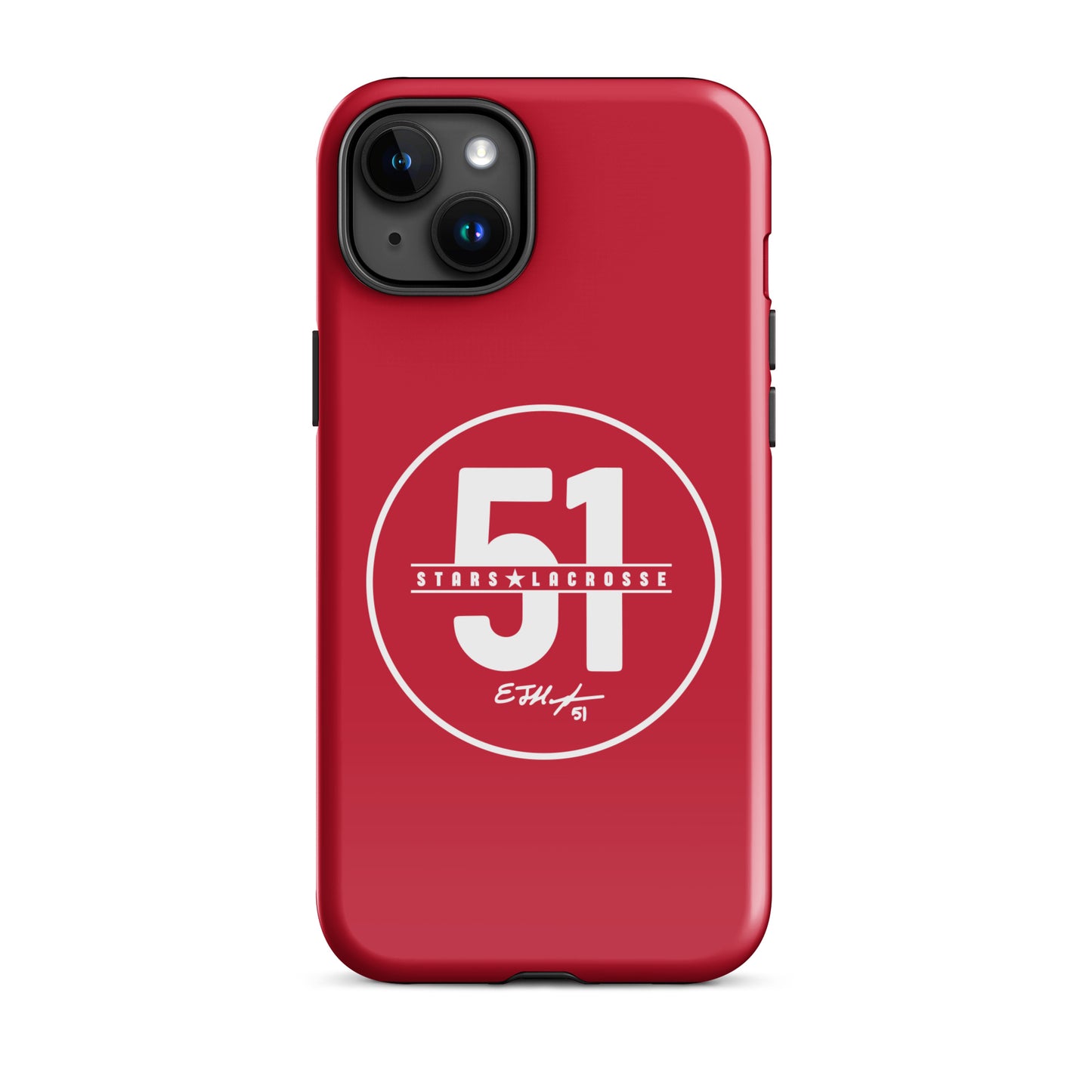 51 Stars Lacrosse Corner iPhone Case