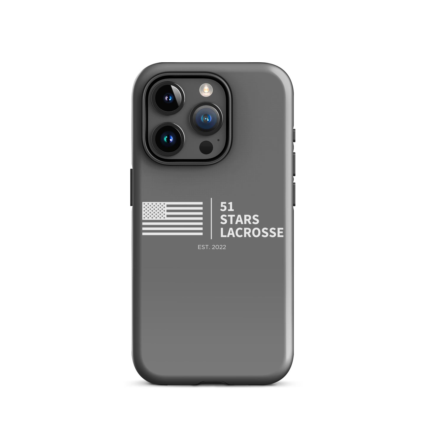 51 Stars Lacrosse Corner iPhone Case