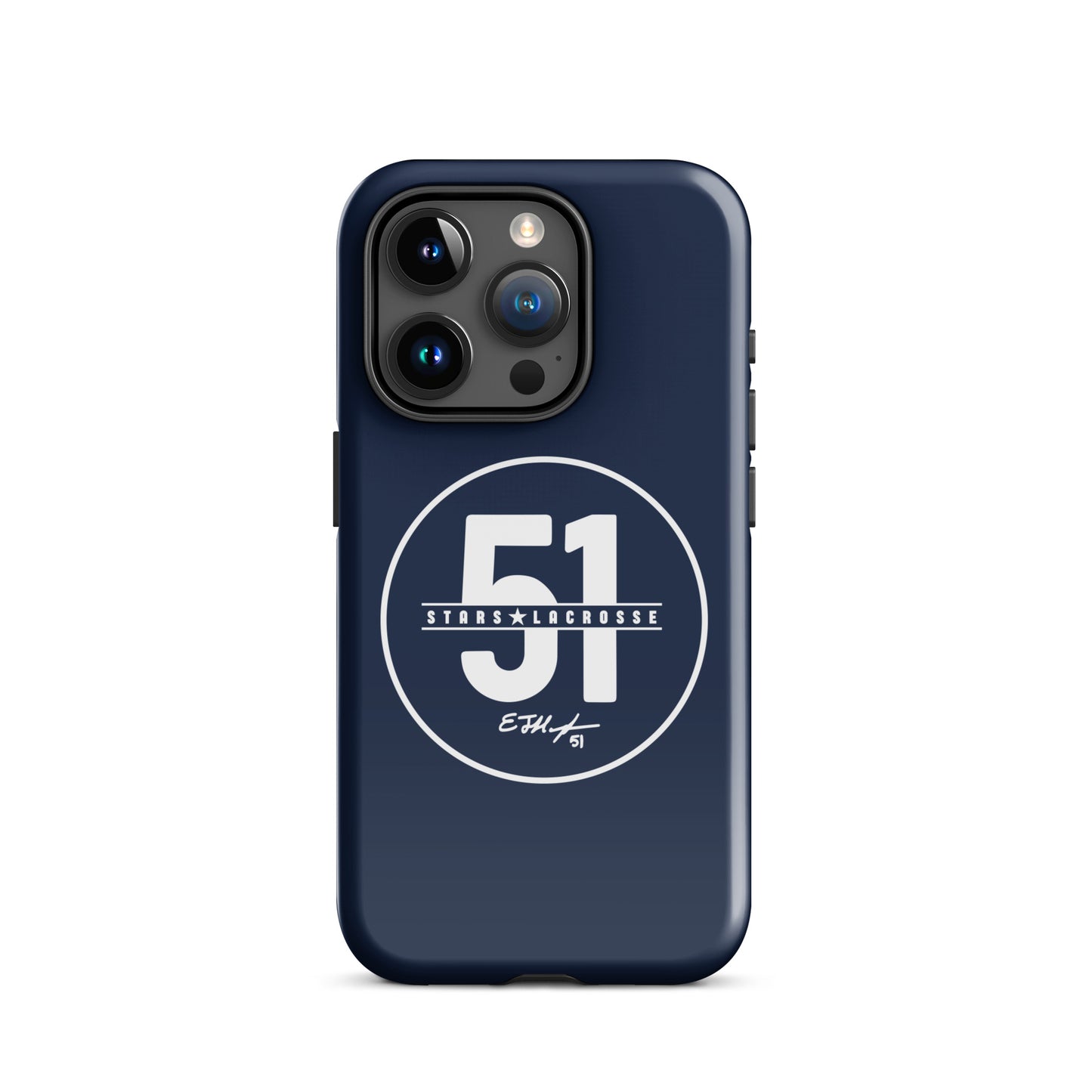 51 Stars Lacrosse Corner iPhone Case