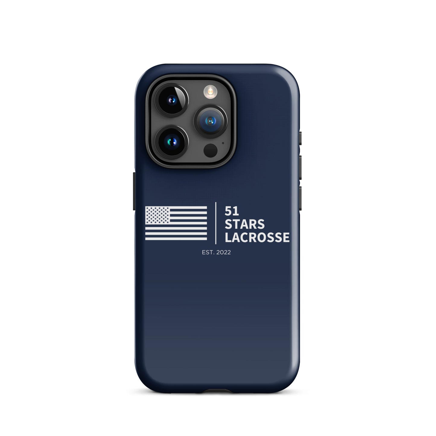 51 Stars Lacrosse Corner iPhone Case