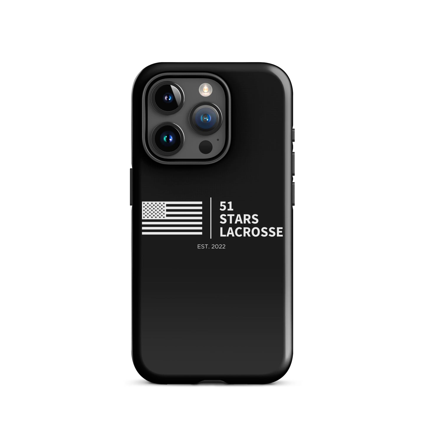 51 Stars Lacrosse Corner iPhone Case