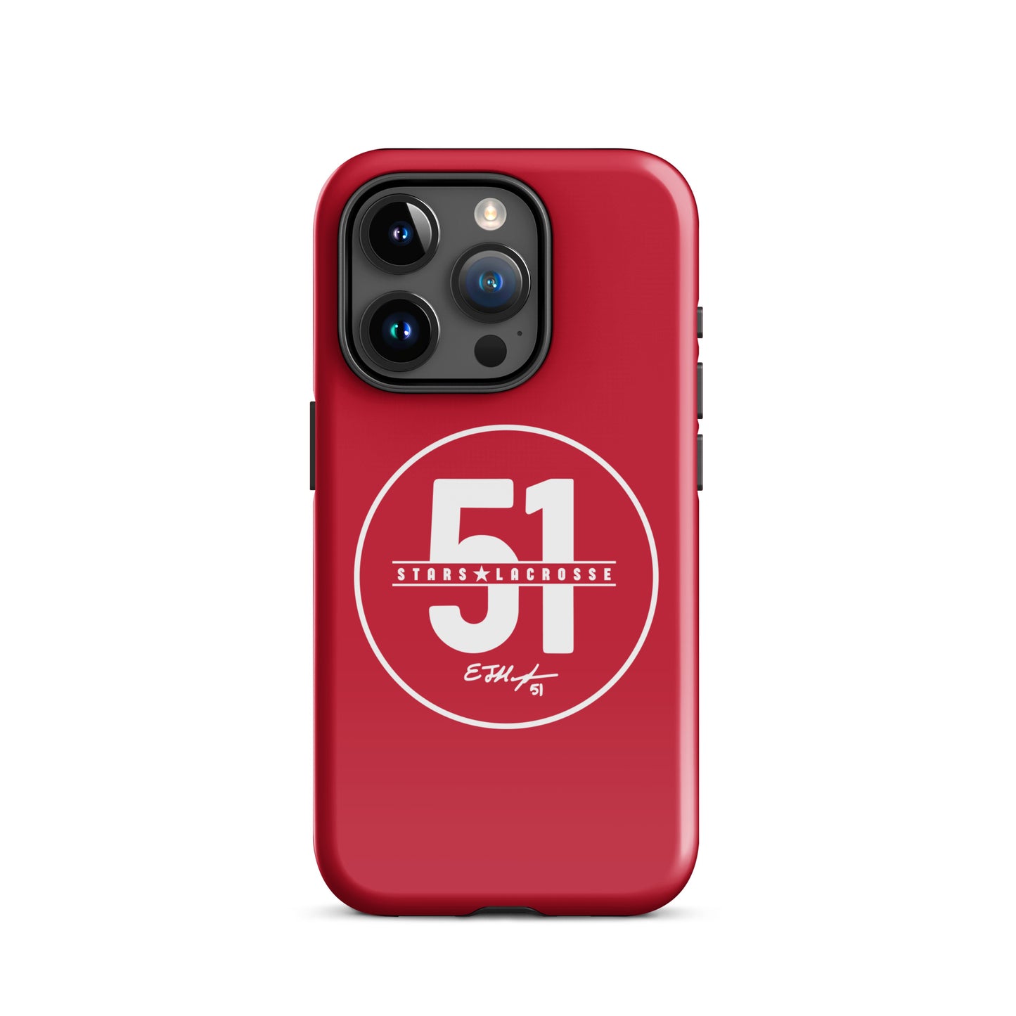 51 Stars Lacrosse Corner iPhone Case