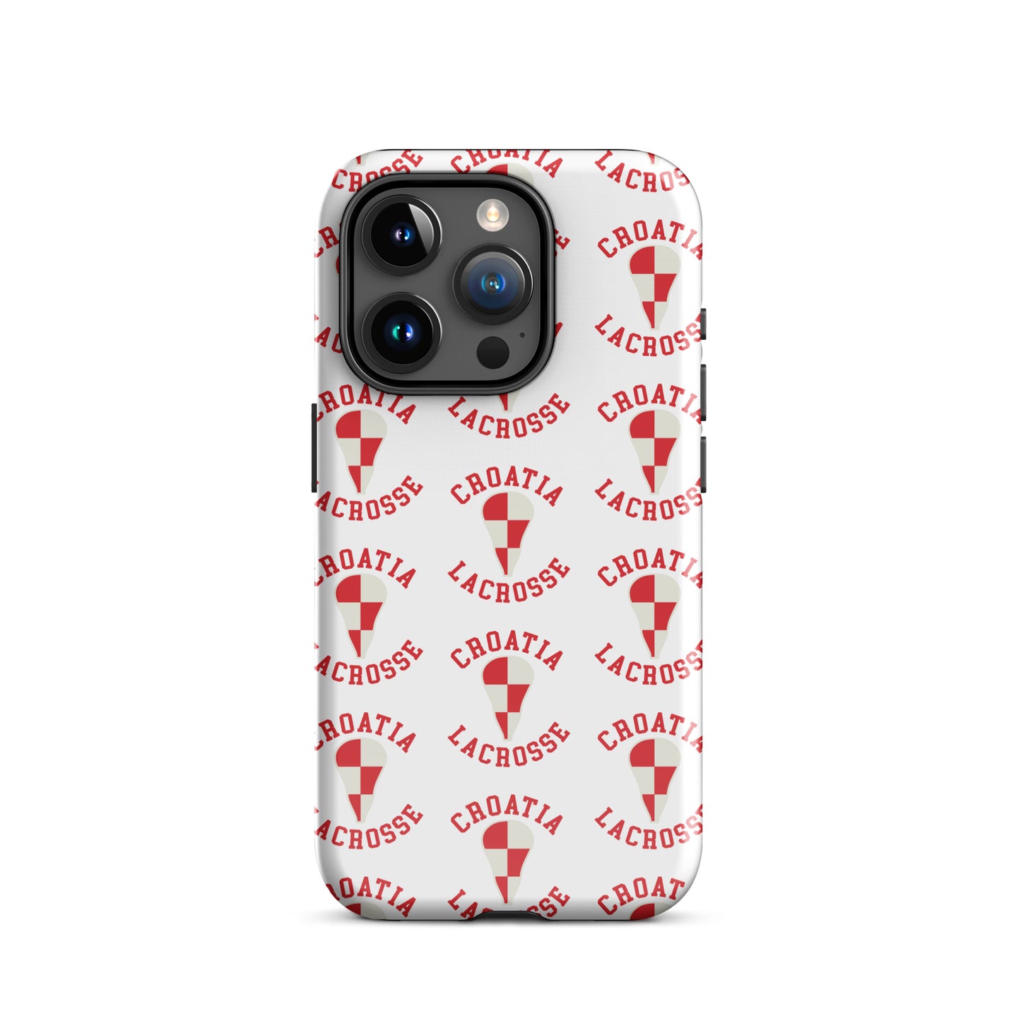 Croatia Lacrosse iPhone Case
