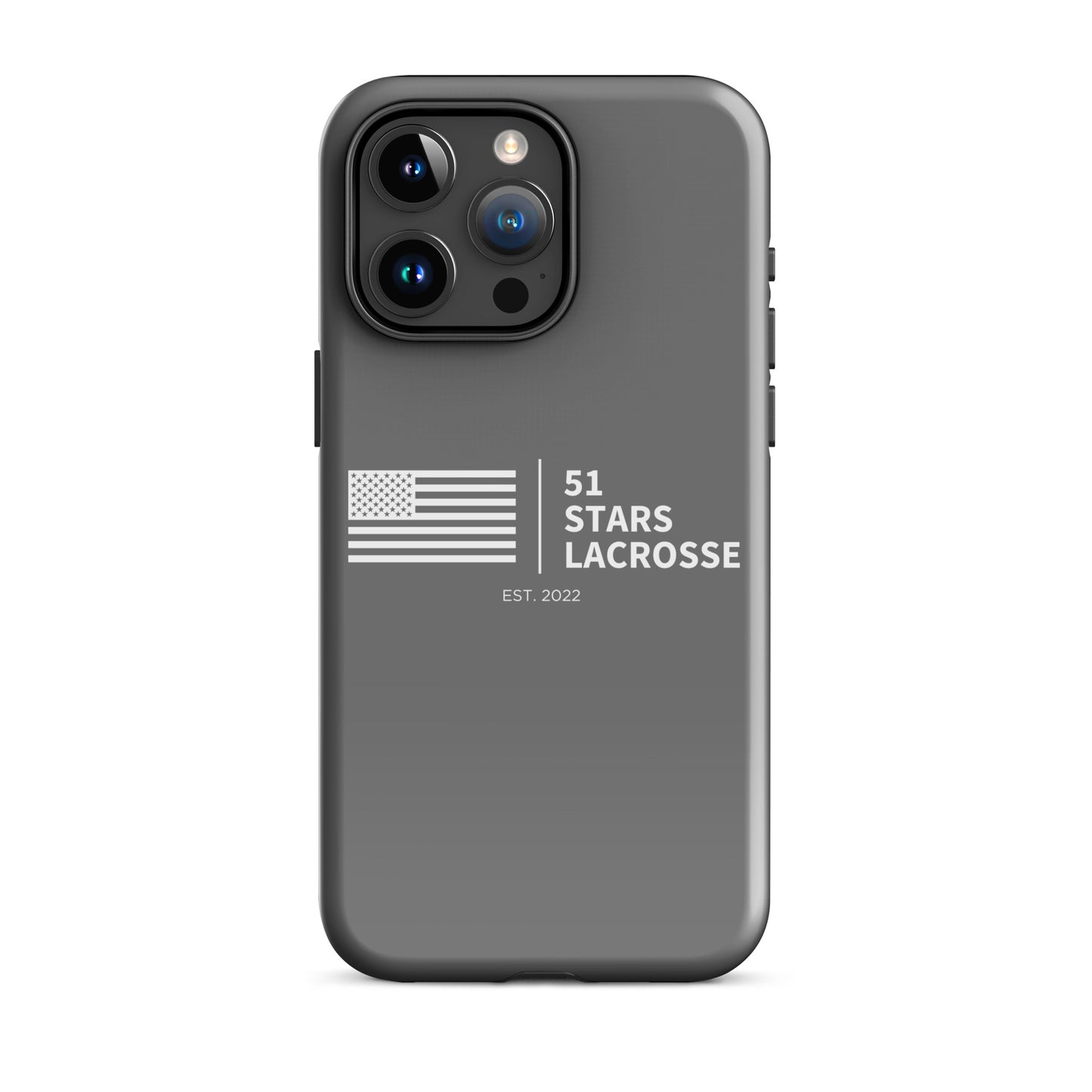 51 Stars Lacrosse Corner iPhone Case