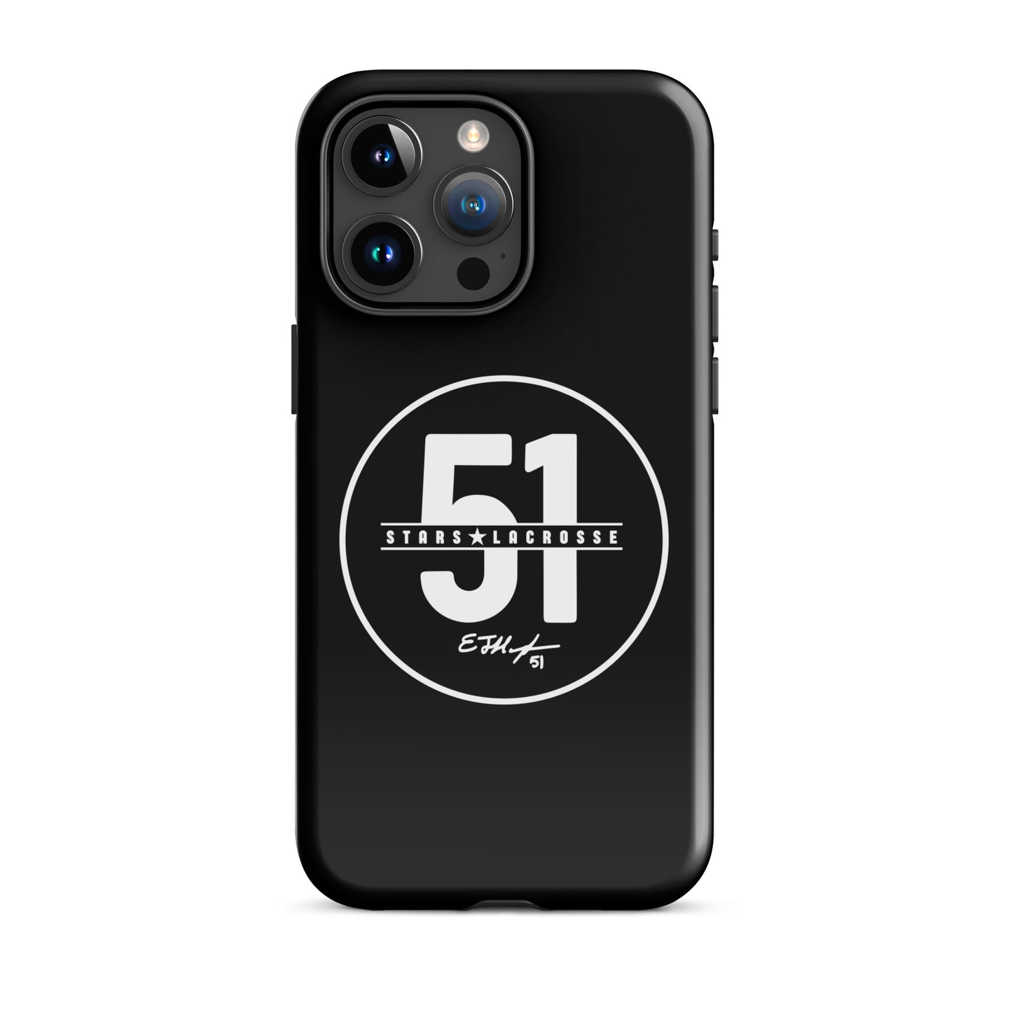 51 Stars Lacrosse Corner iPhone Case
