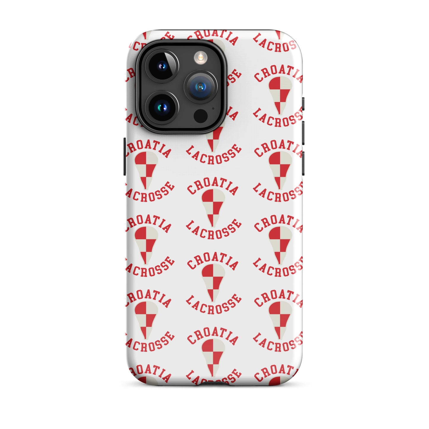 Croatia Lacrosse iPhone Case
