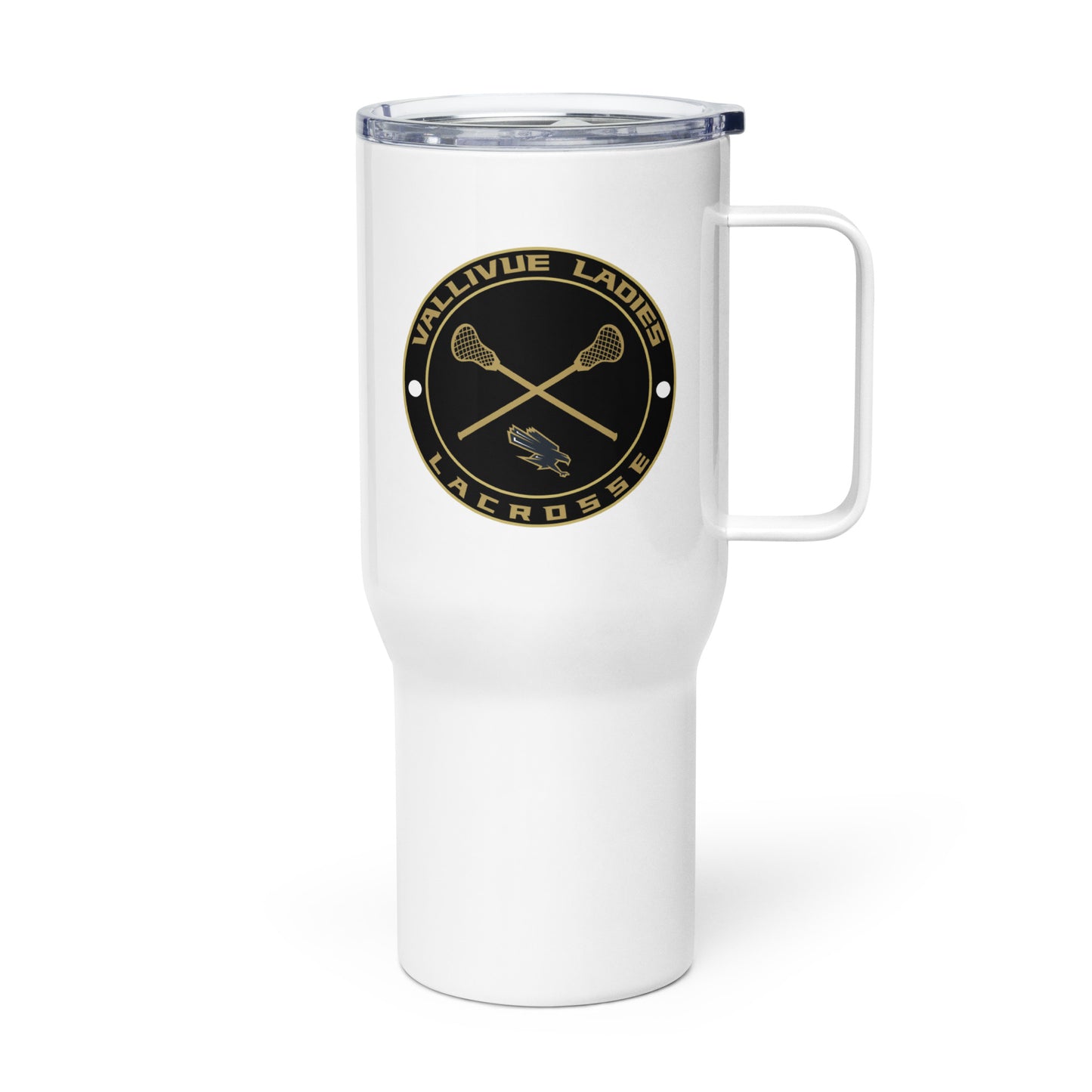 Vallivue Lacrosse Travel Mug (25oz)