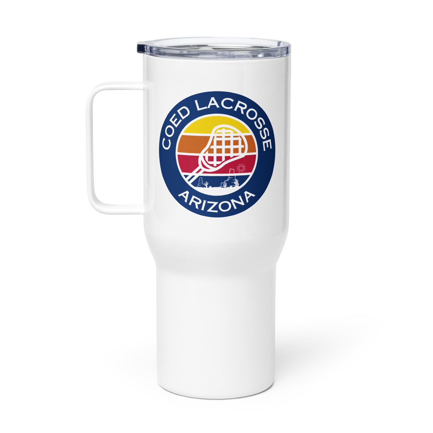 Coed Lacrosse Travel Mug (25oz)