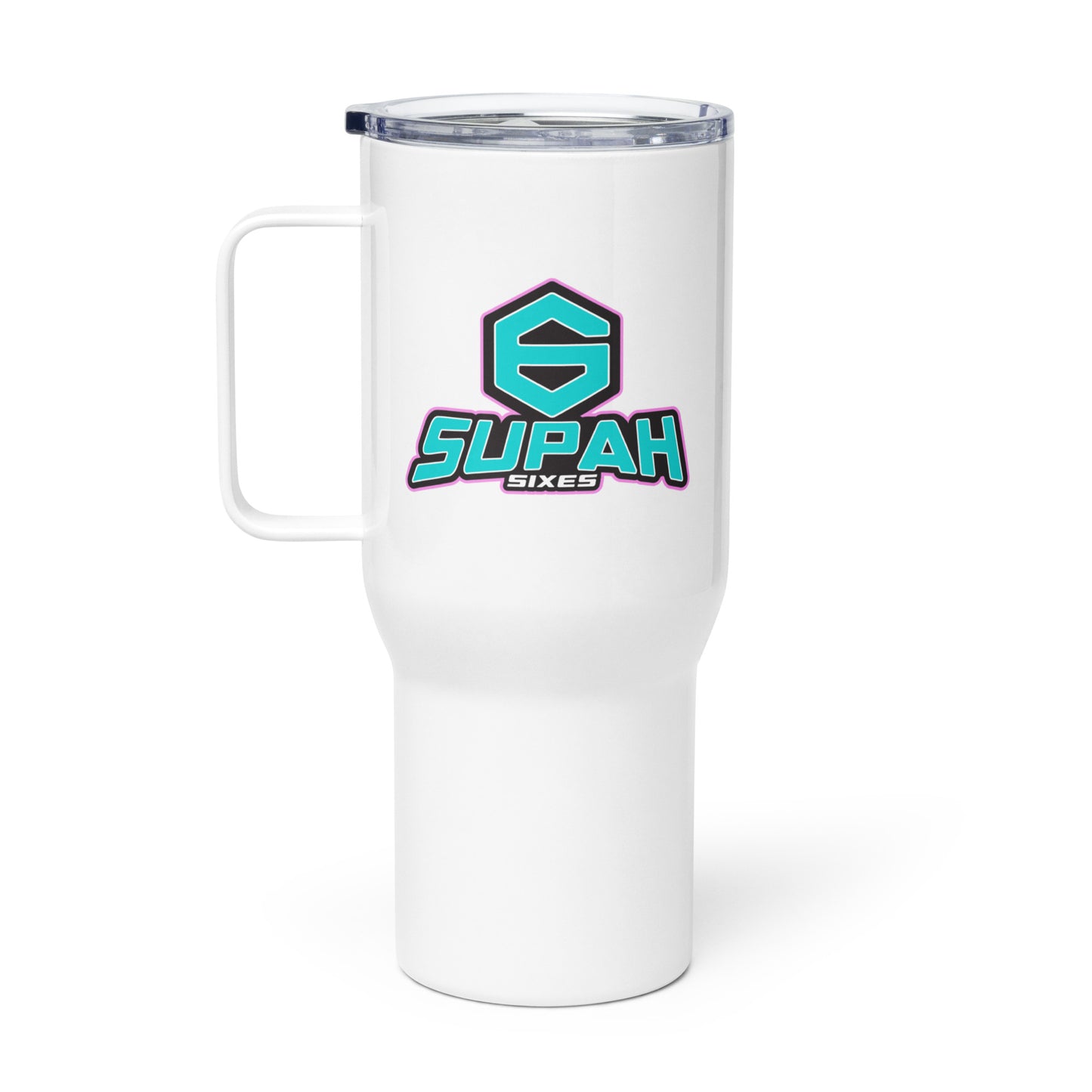 Supah Sixes Travel Mug (25oz)