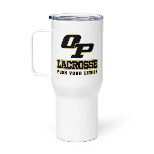 OPLacrosse Travel Mug (25oz) | Push Your Limits