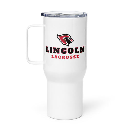 Lincoln Lacrosse Travel Mug (25oz)
