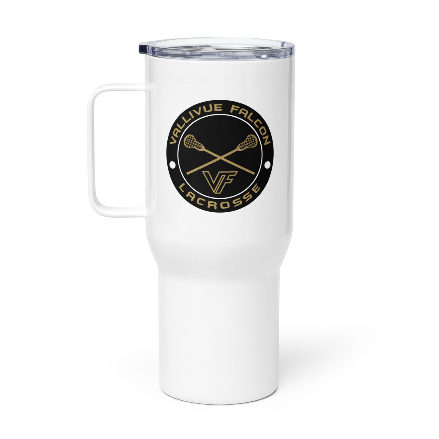 Vallivue Lacrosse Travel Mug (25oz)