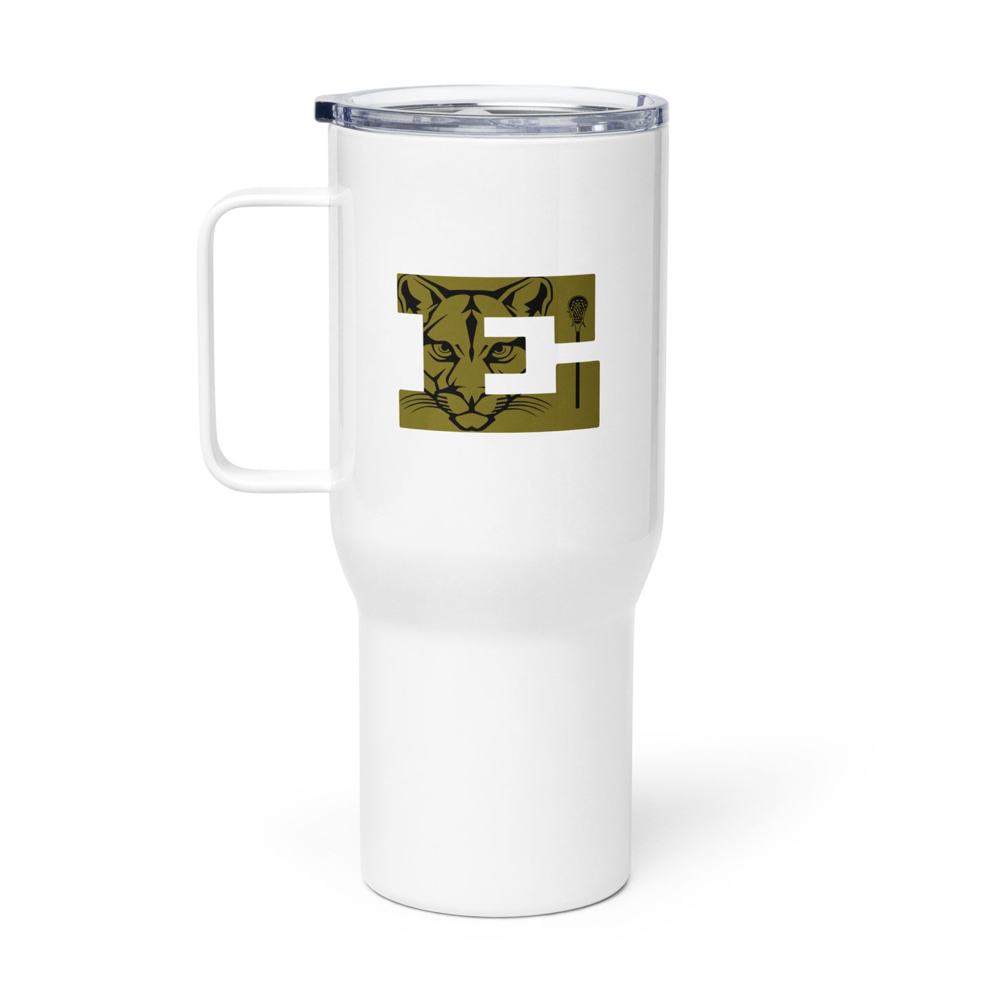 Evergreen High School Lacrosse Travel Mug (25oz)