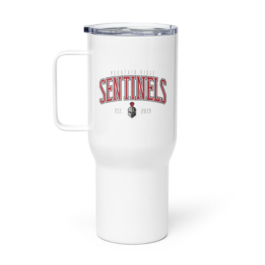 Mountain Ridge Sentinels Lacrosse Travel Mug (25oz)