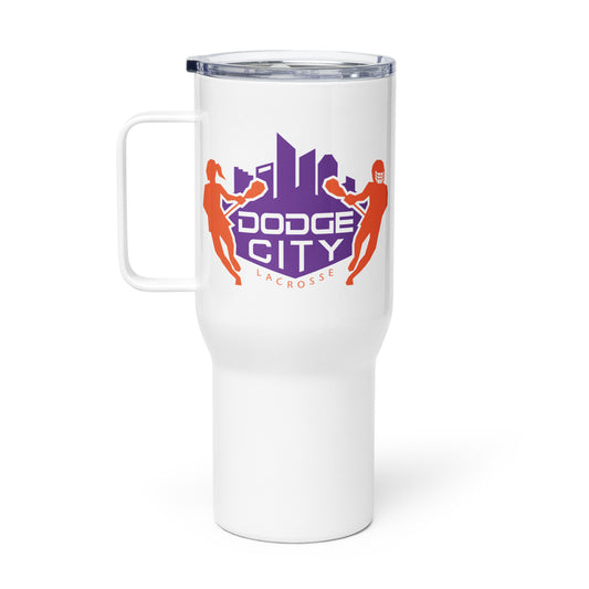Dodge City Lacrosse Travel Mug (25oz)