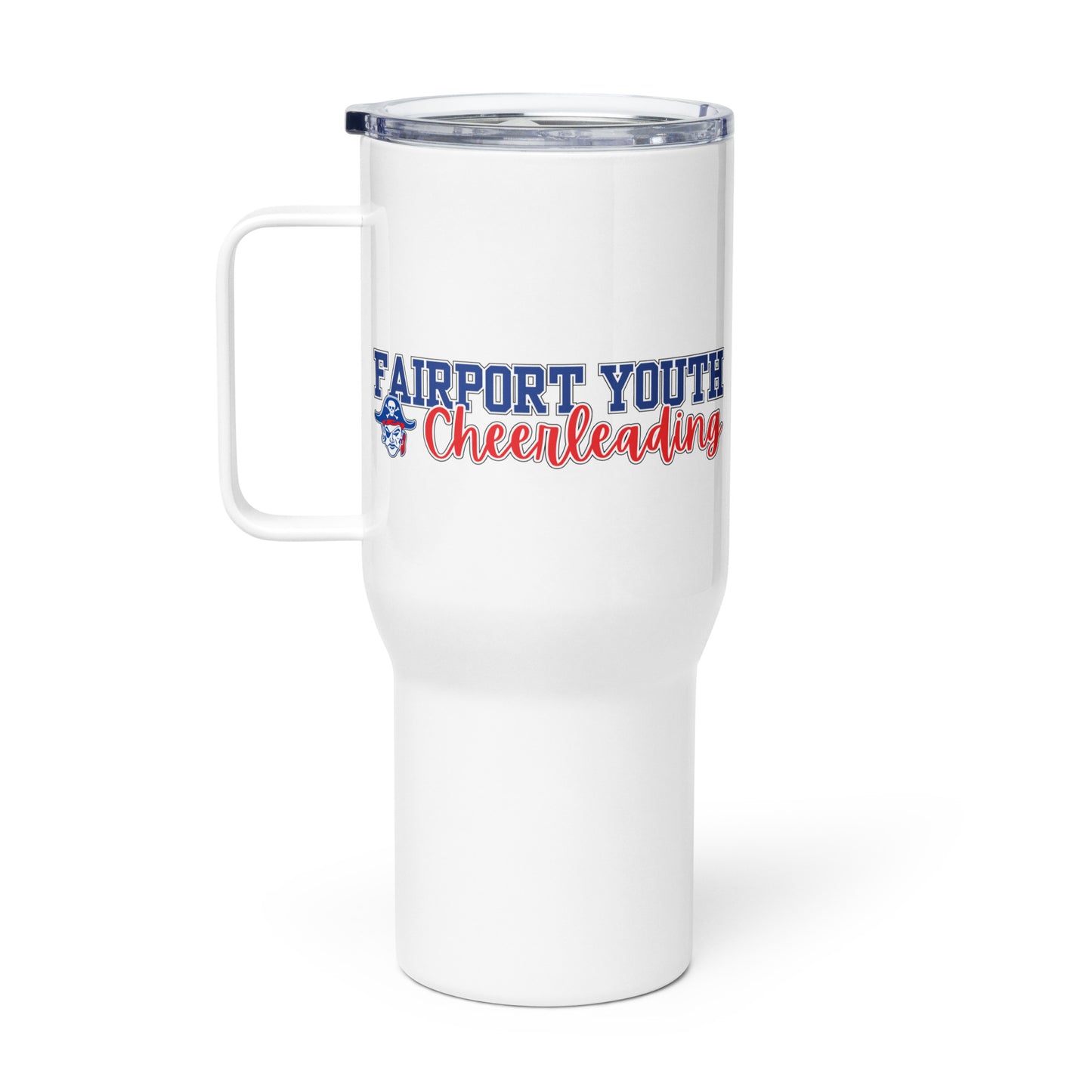 Fairport Youth Football and Cheer Travel Mug (25oz)