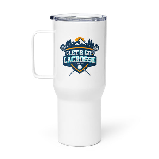 Let's Go Lacrosse Travel Mug (25oz)