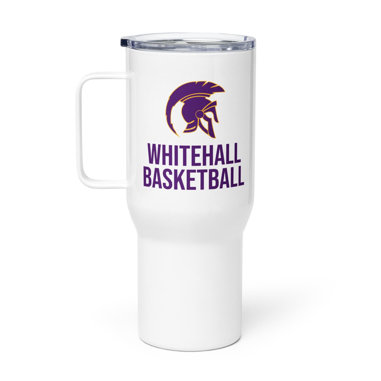 Whitehall Basketball Travel Mug (25oz)