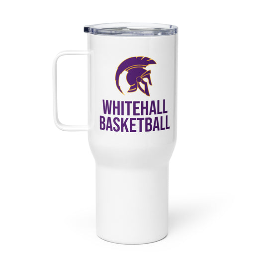 Whitehall Basketball Travel Mug (25oz)