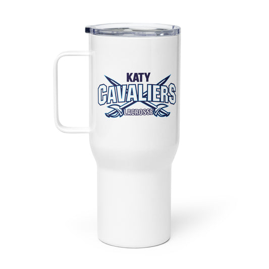 Katy Cavaliers Lacrosse Travel Mug (25oz)