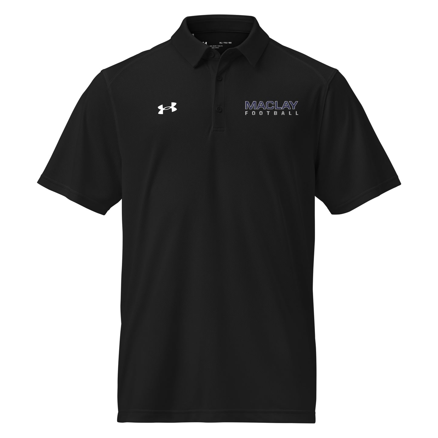 Adult Maclay Football Under Armour Tech Polo