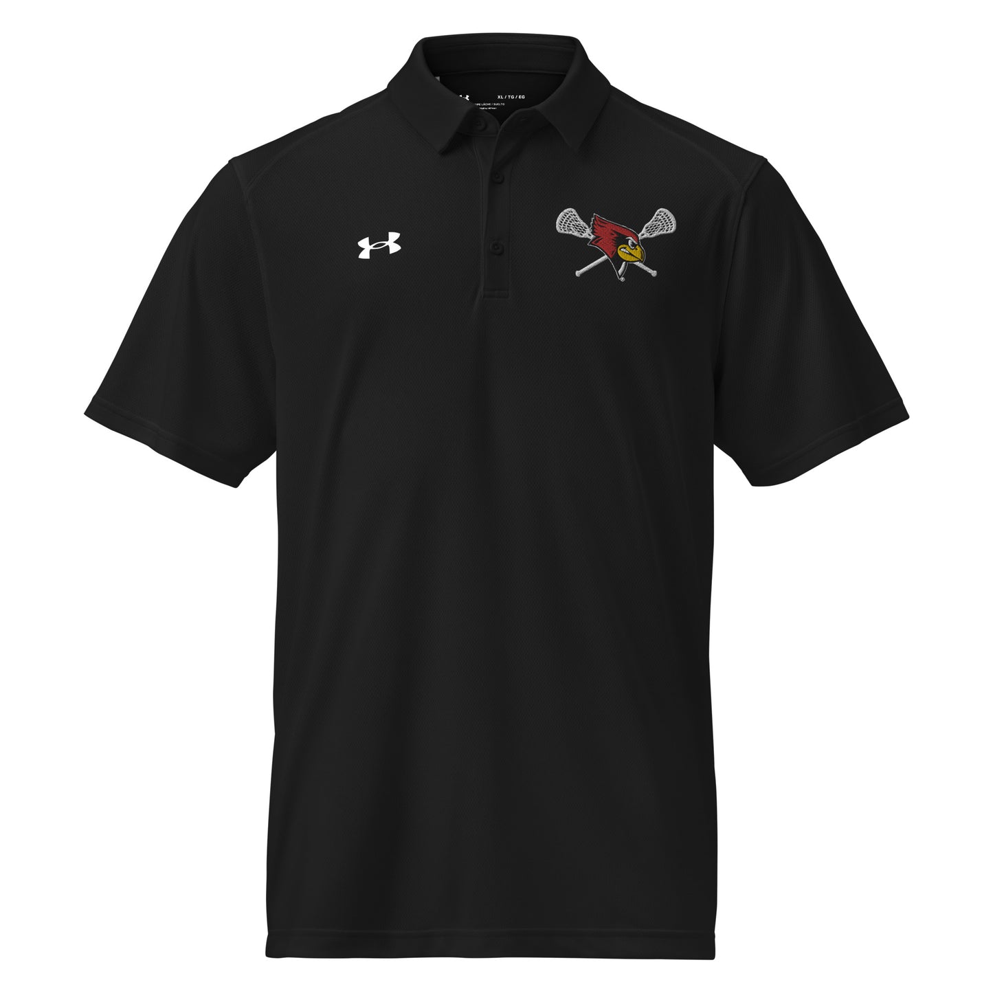 Adult ISU Lacrosse Under Armour Tech Polo