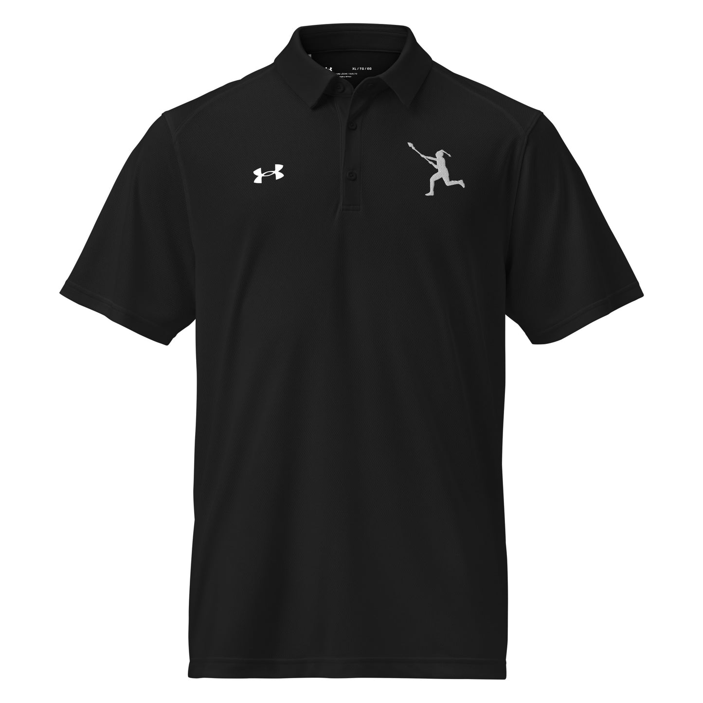 Adult Charlotte North Lacrosse Under Armour Tech polo