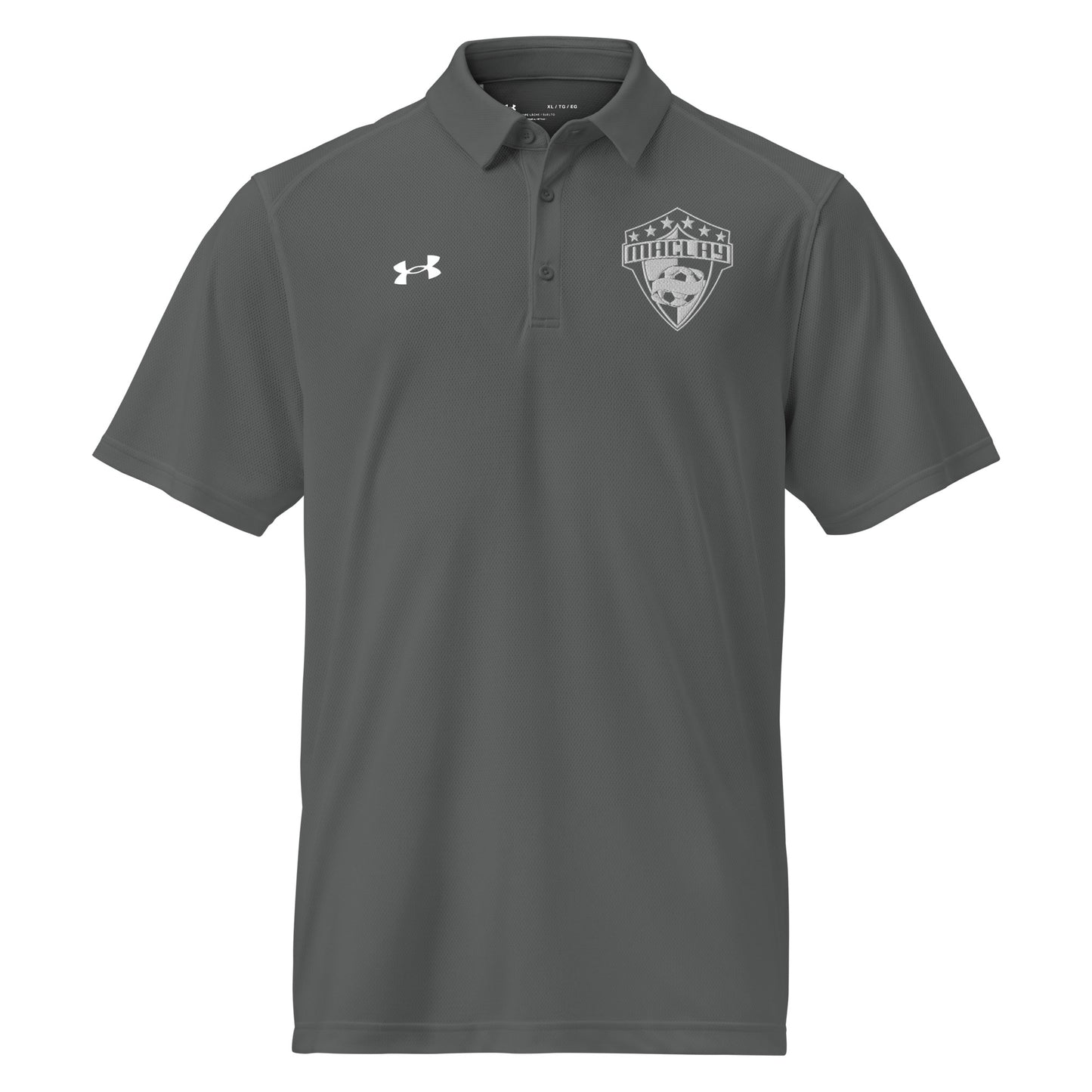 Adult Maclay Soccer Under Armour Tech Polo