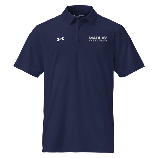Adult Maclay Basketball Under Armour Tech Polo