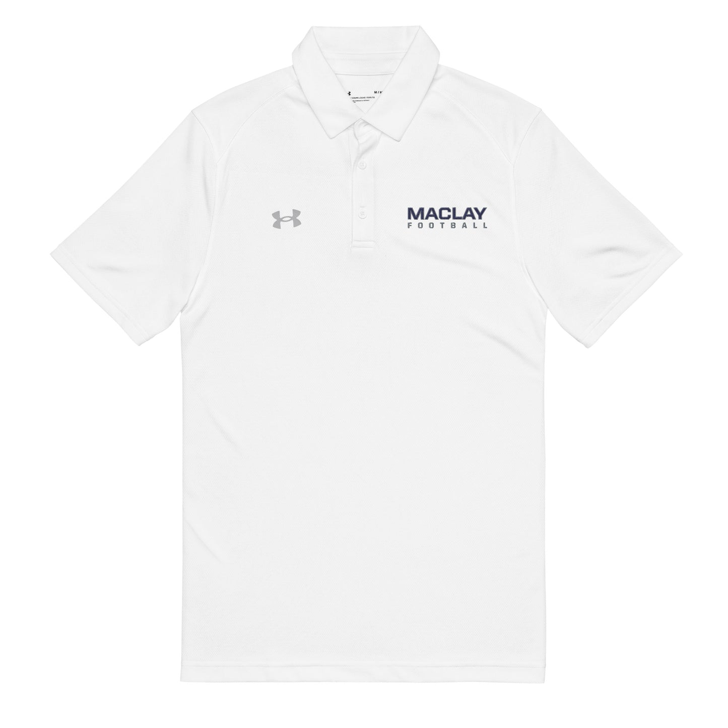 Adult Maclay Football Under Armour Tech Polo
