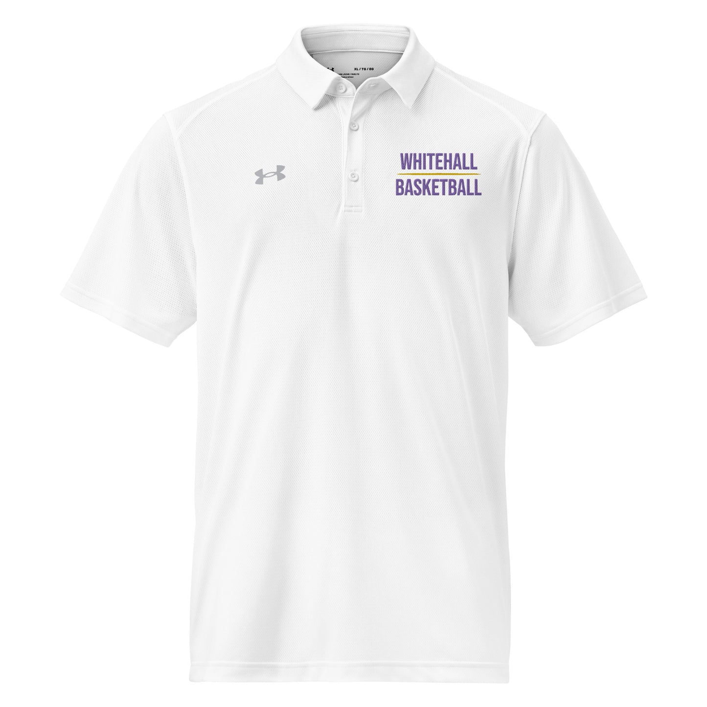Adult Whitehall Basketball Under Armour Tech Polo
