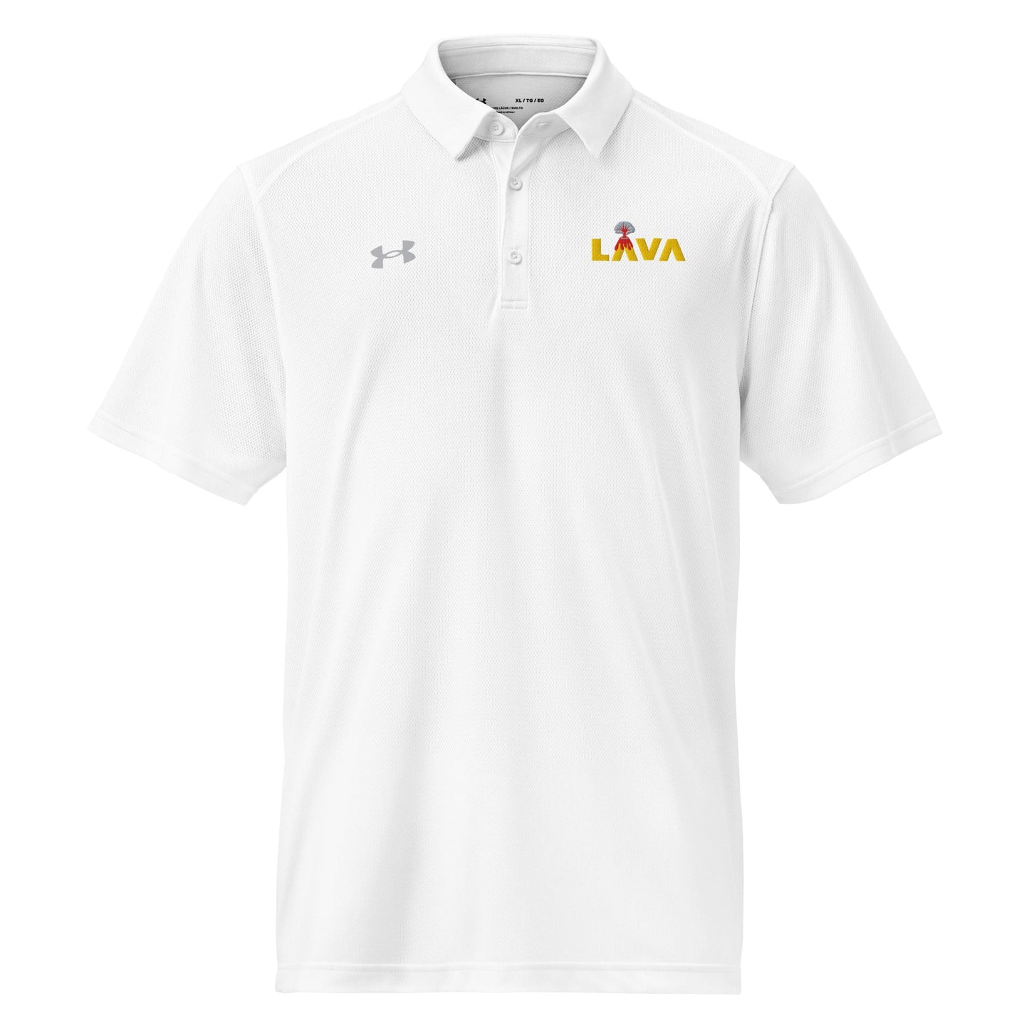 Adult LAVA Under Armour Polo Shirt - Lava