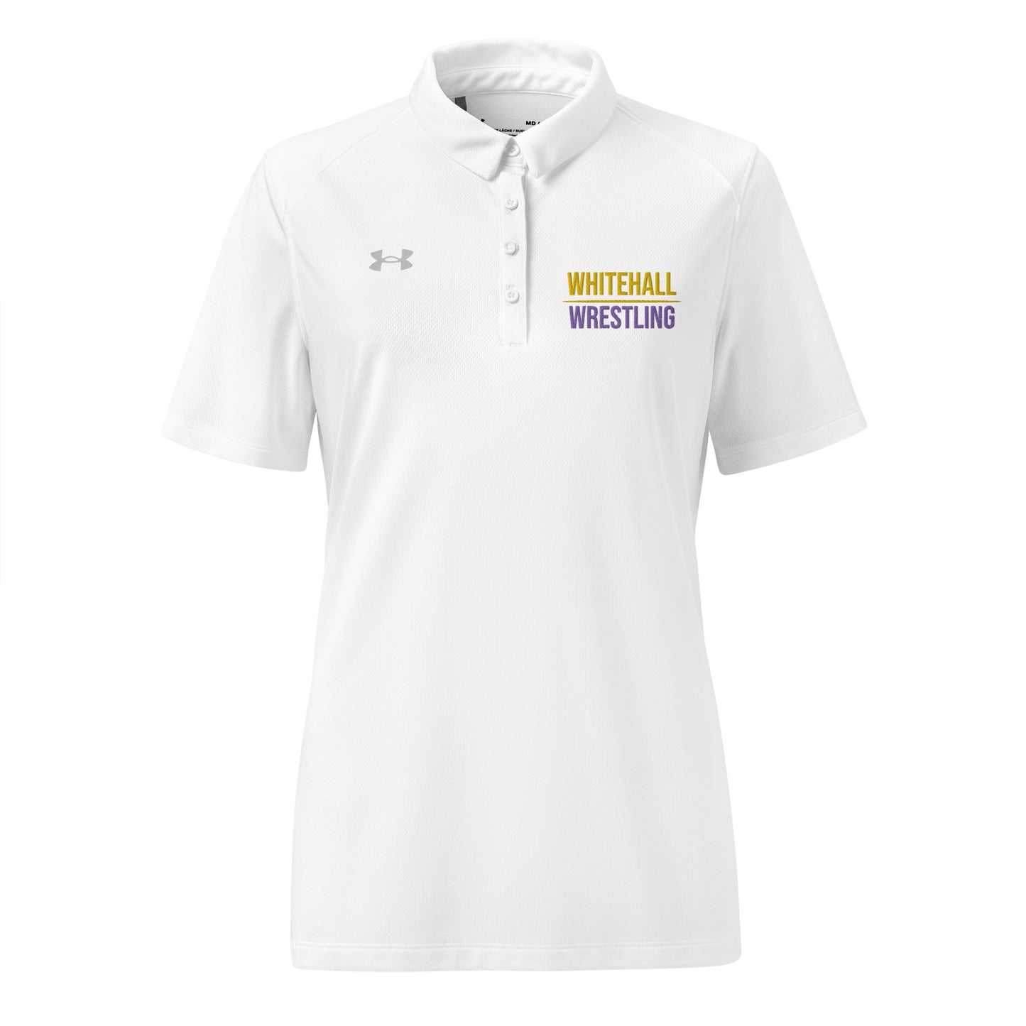 Women's Whitehall Wrestling Under Armour Tech Polo