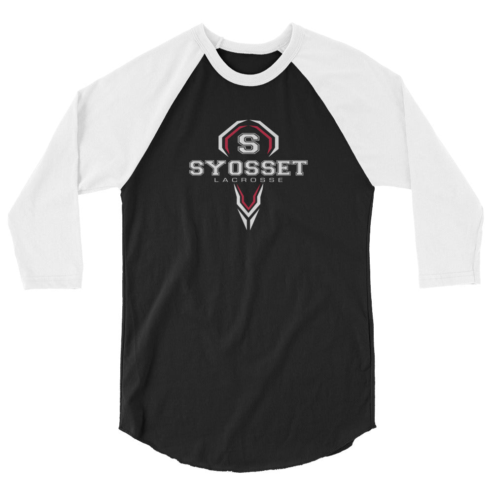 Adult Syosset Lacrosse 3/4 Sleeve Shirt