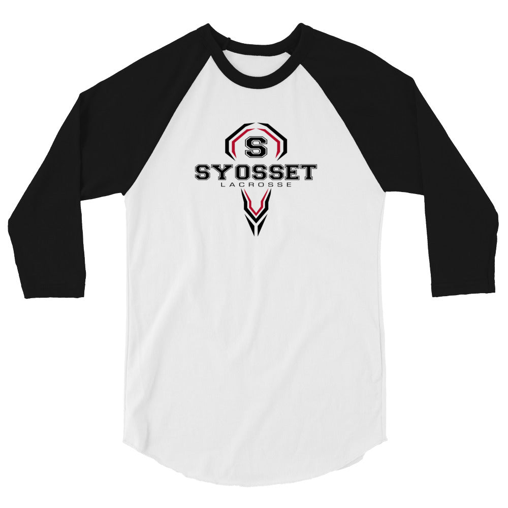 Adult Syosset Lacrosse 3/4 Sleeve Shirt
