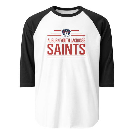 Adult Auburn Lacrosse 3/4 Sleeve Shirt