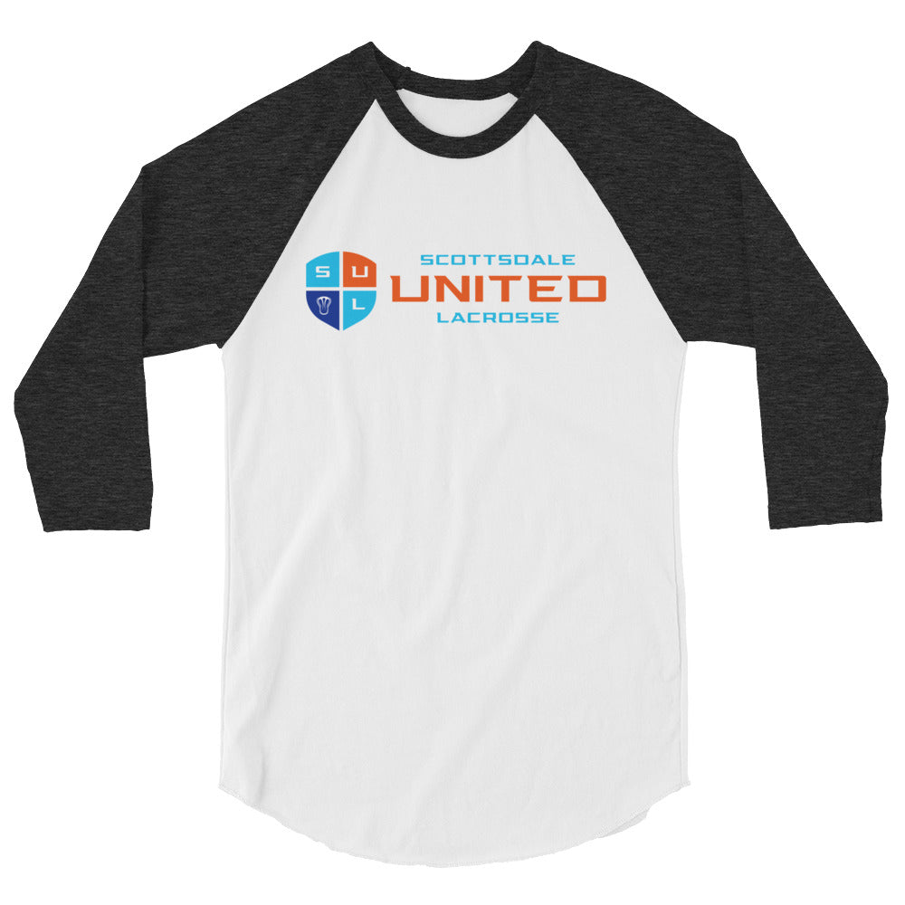 Adult United Lacrosse Club 3/4 Sleeve Raglan Tee