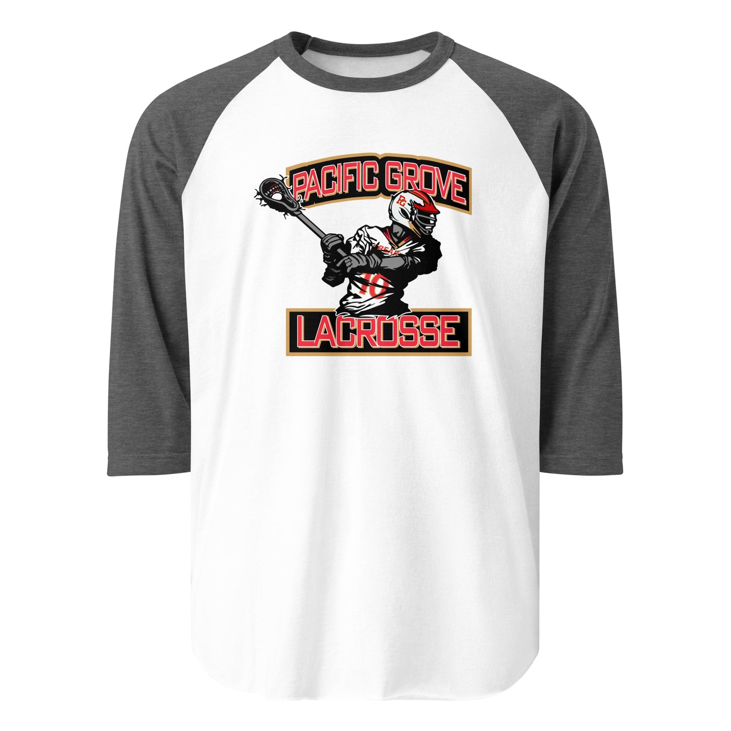 Adult Pacific Grove Lacrosse 3/4 Sleeve Shirt
