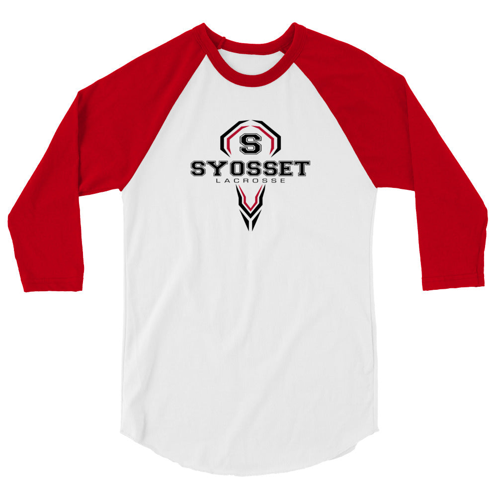 Adult Syosset Lacrosse 3/4 Sleeve Shirt