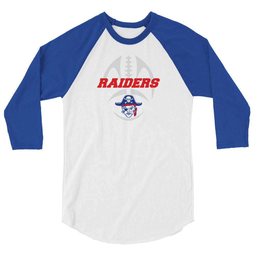 Adult Fairport Youth Football and Cheer 3/4 Sleeve Shirt