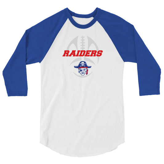 Adult Fairport Youth Football and Cheer 3/4 Sleeve Shirt