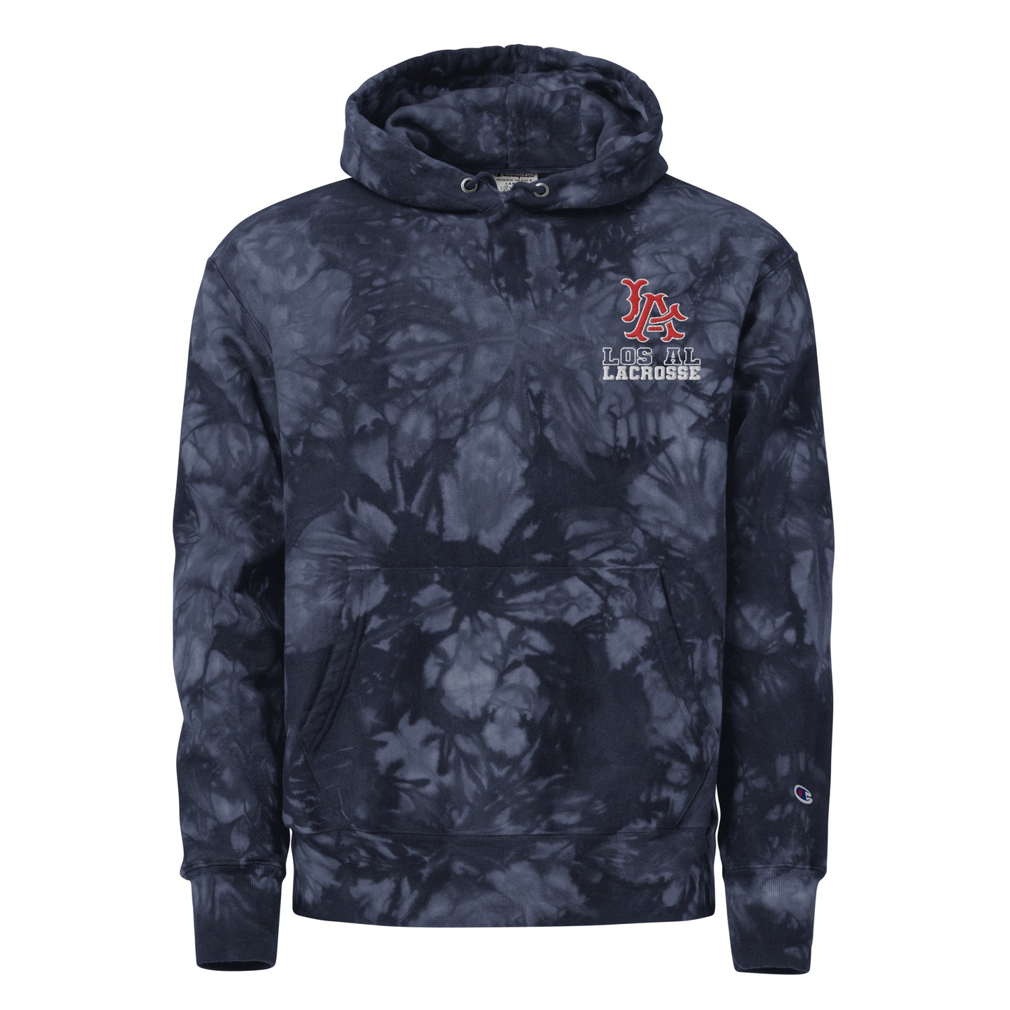 Adult Los Al Lacrosse Champion Tie-Dye Hoodie