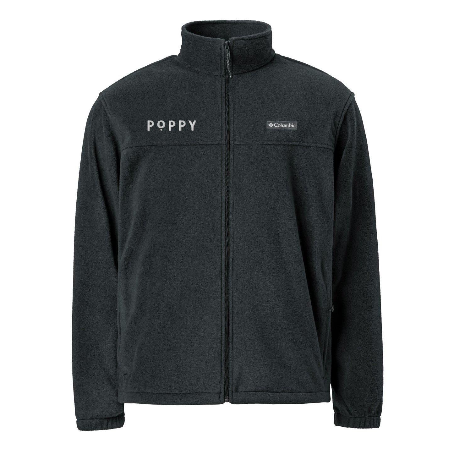 Adult Poppy Flowers Columbia Fleece Jacket