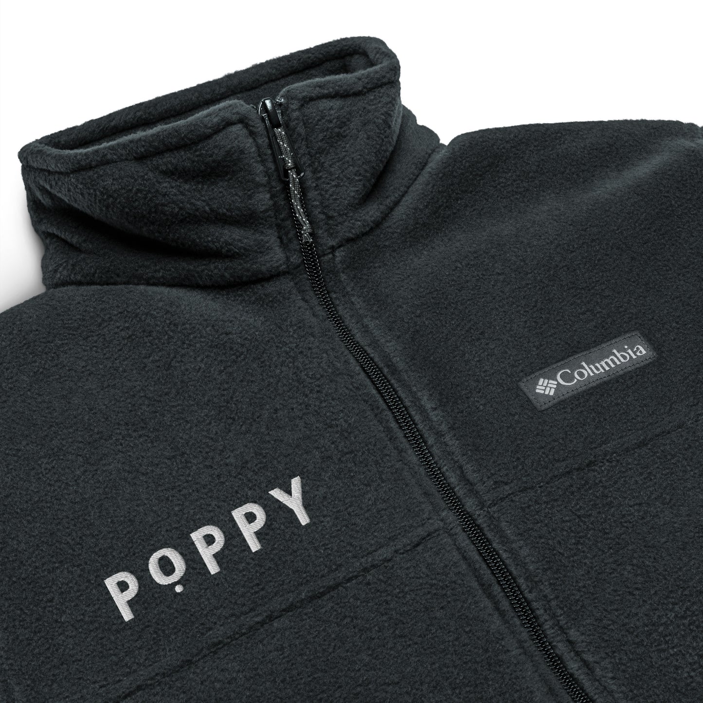 Adult Poppy Flowers Columbia Fleece Jacket